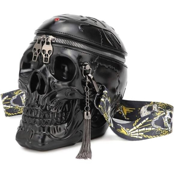 Skull Purses Handbags For Women Shoulder Bag,Skull...